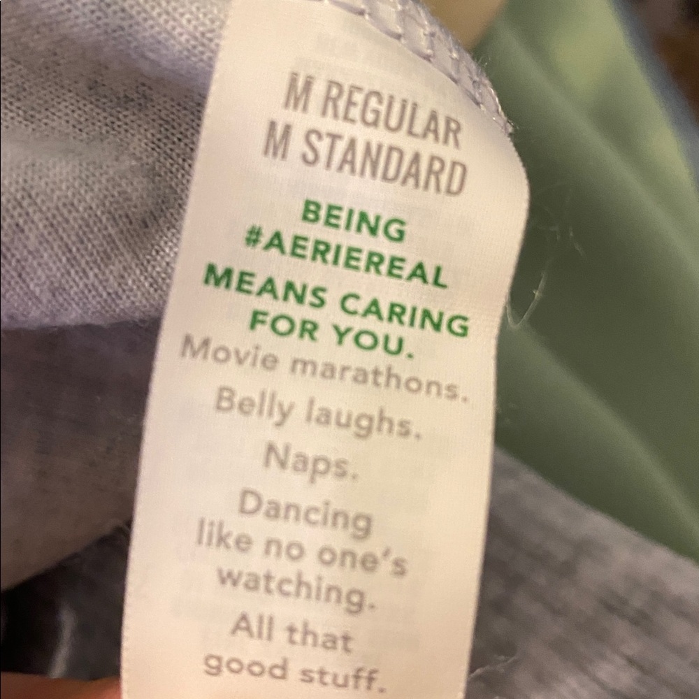 Aerie Groove On Ribbed Velour Flared Sweat Pants. Heather Gray. Size Medium. - Picture 11 of 11